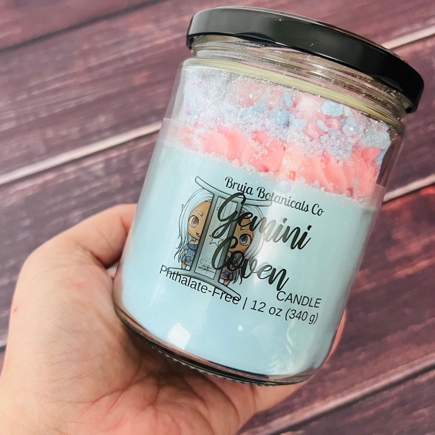 Gemini Coven Whipped Candle (TVD inspired)