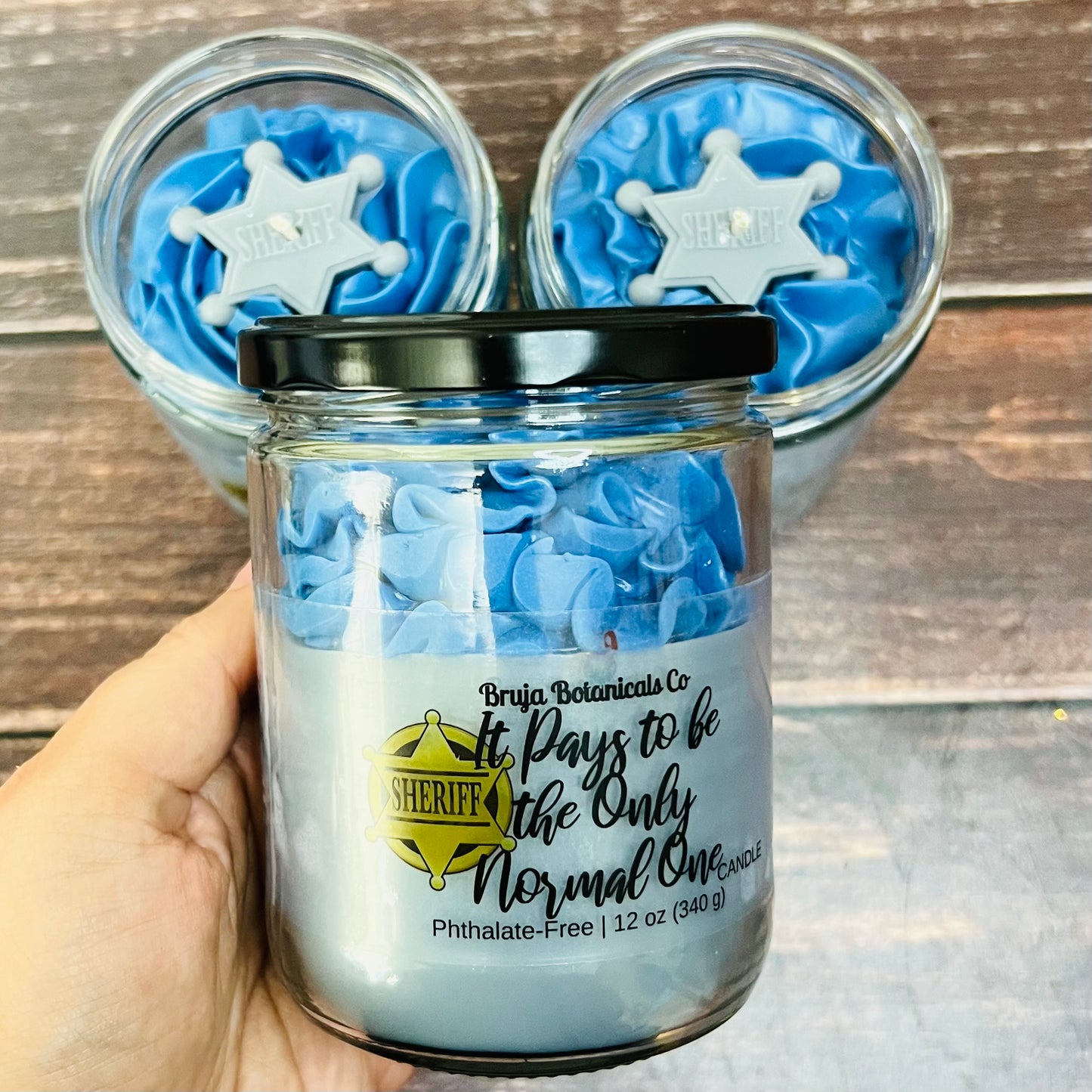 It Pays to be the Only Normal One Whipped Candle (TVD inspired)
