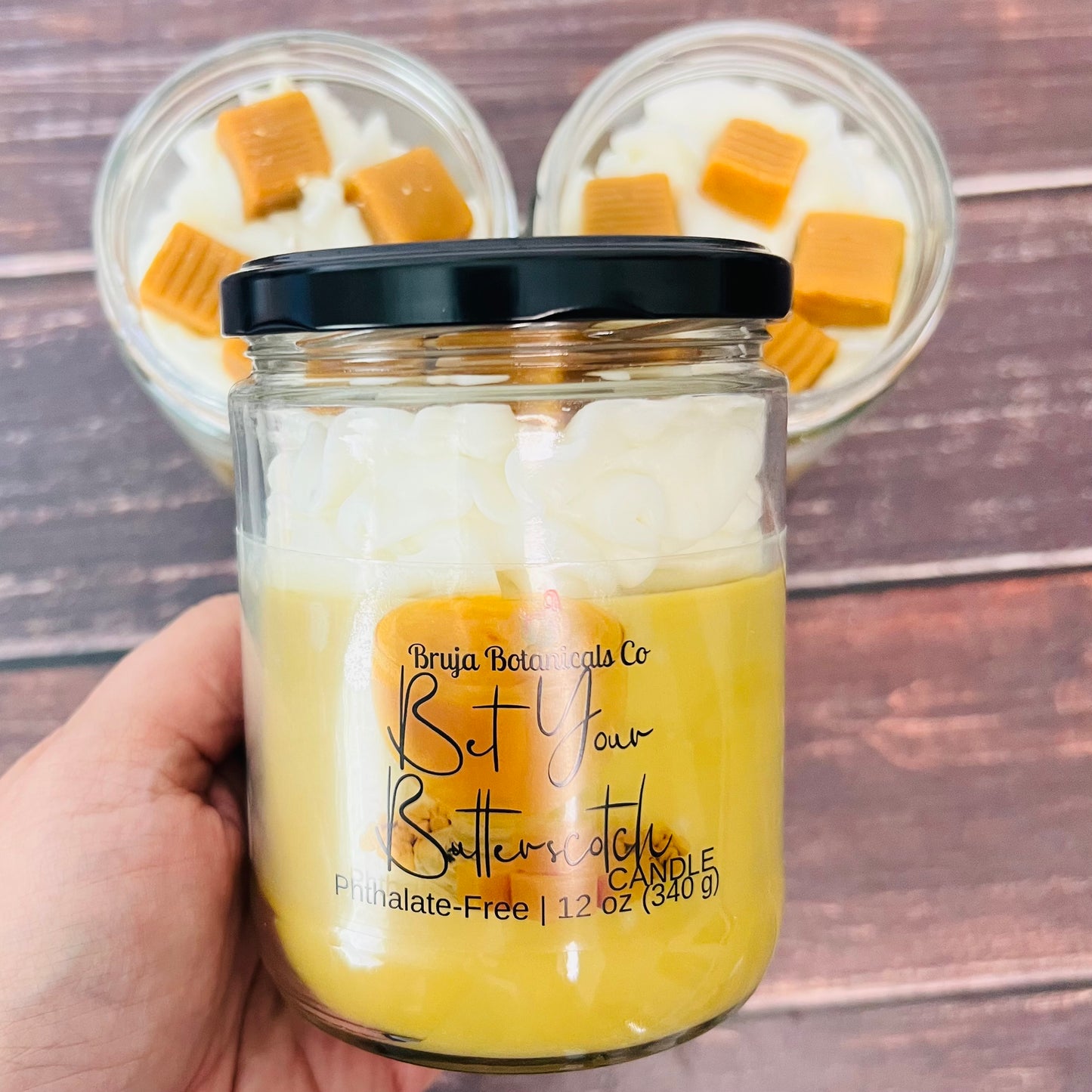 Bet Your Butterscotch Whipped Candle