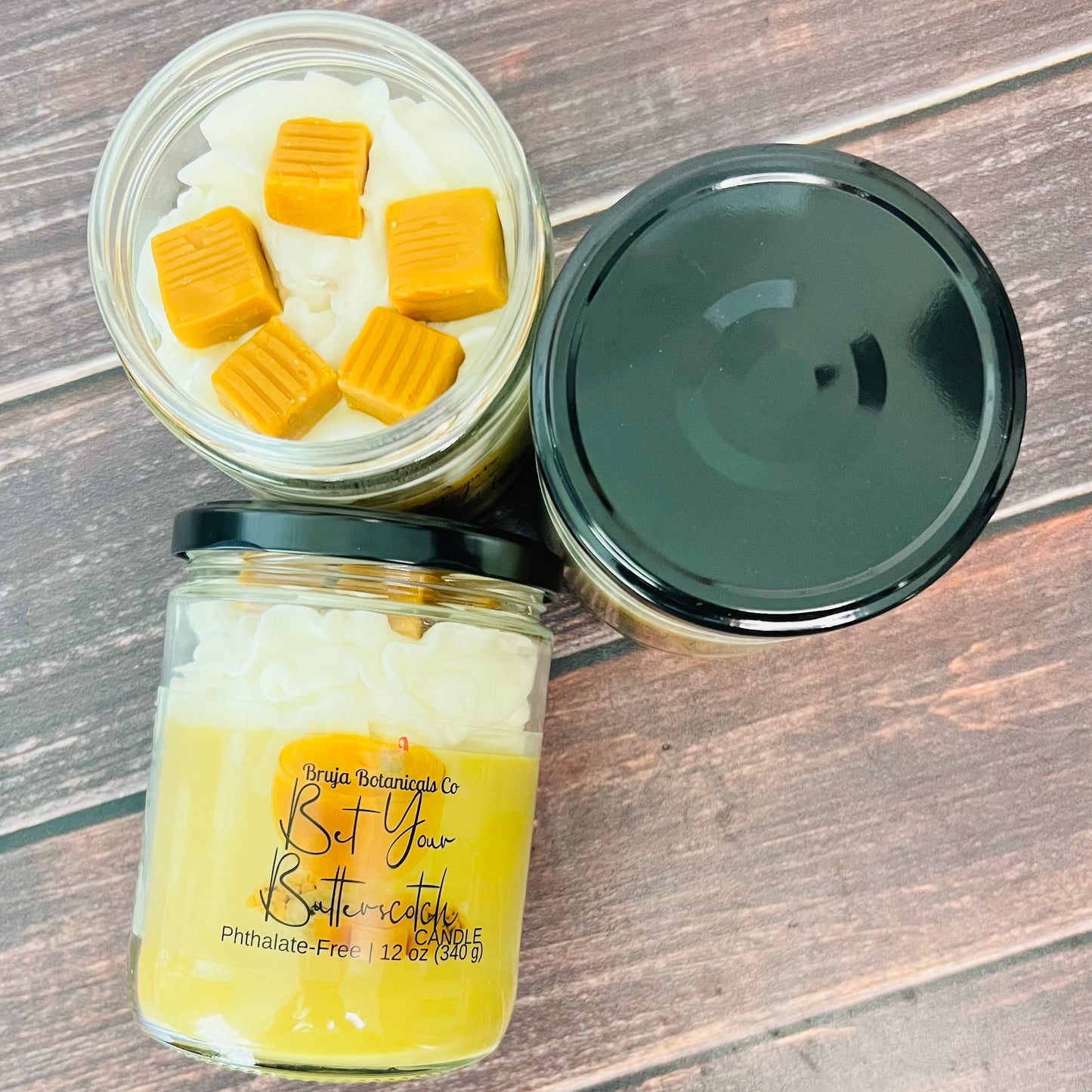 Bet Your Butterscotch Whipped Candle