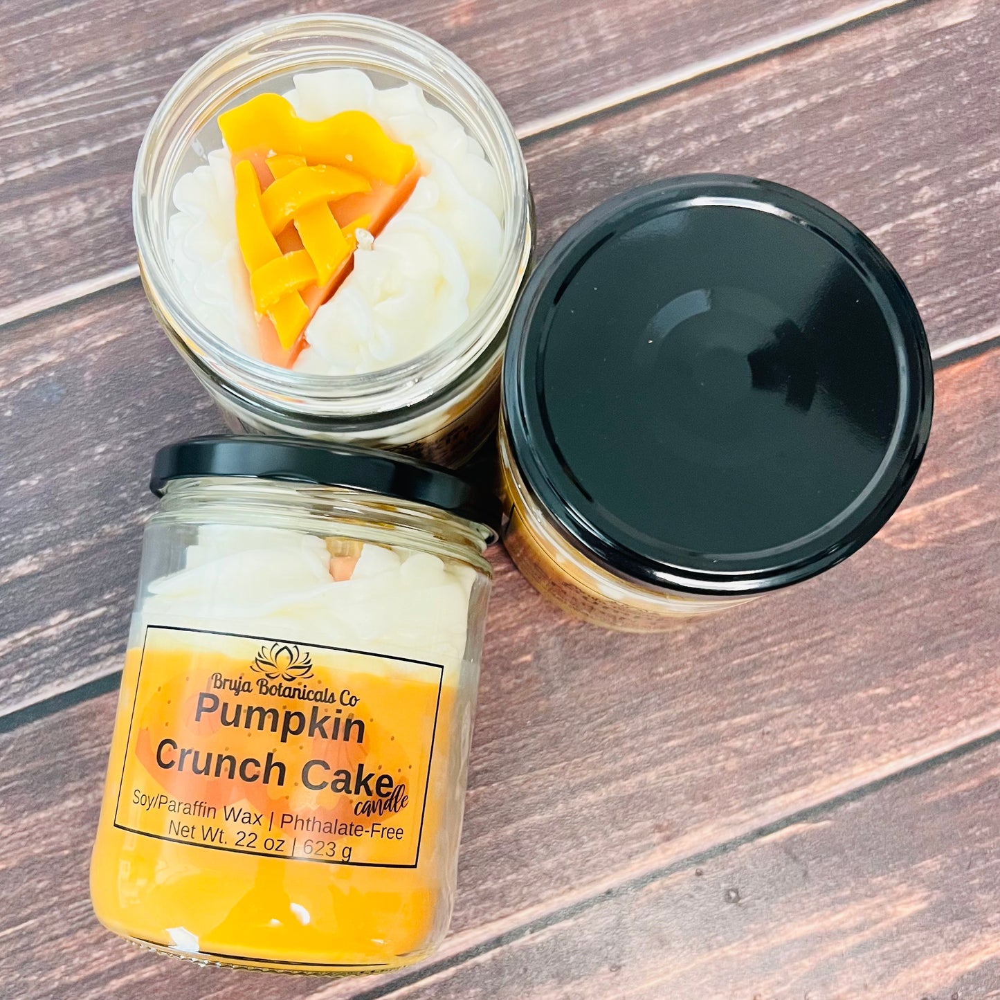 Pumpkin Crunch Cake Whipped Candle