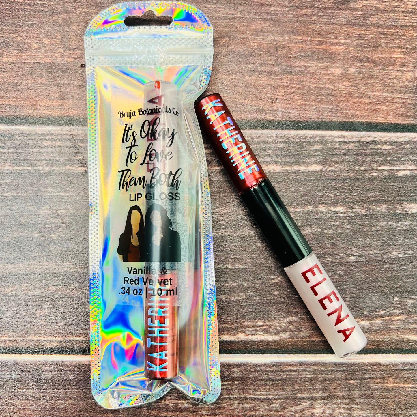 It's Okay to Love Them Both Lip Glosses (TVD Inspired)