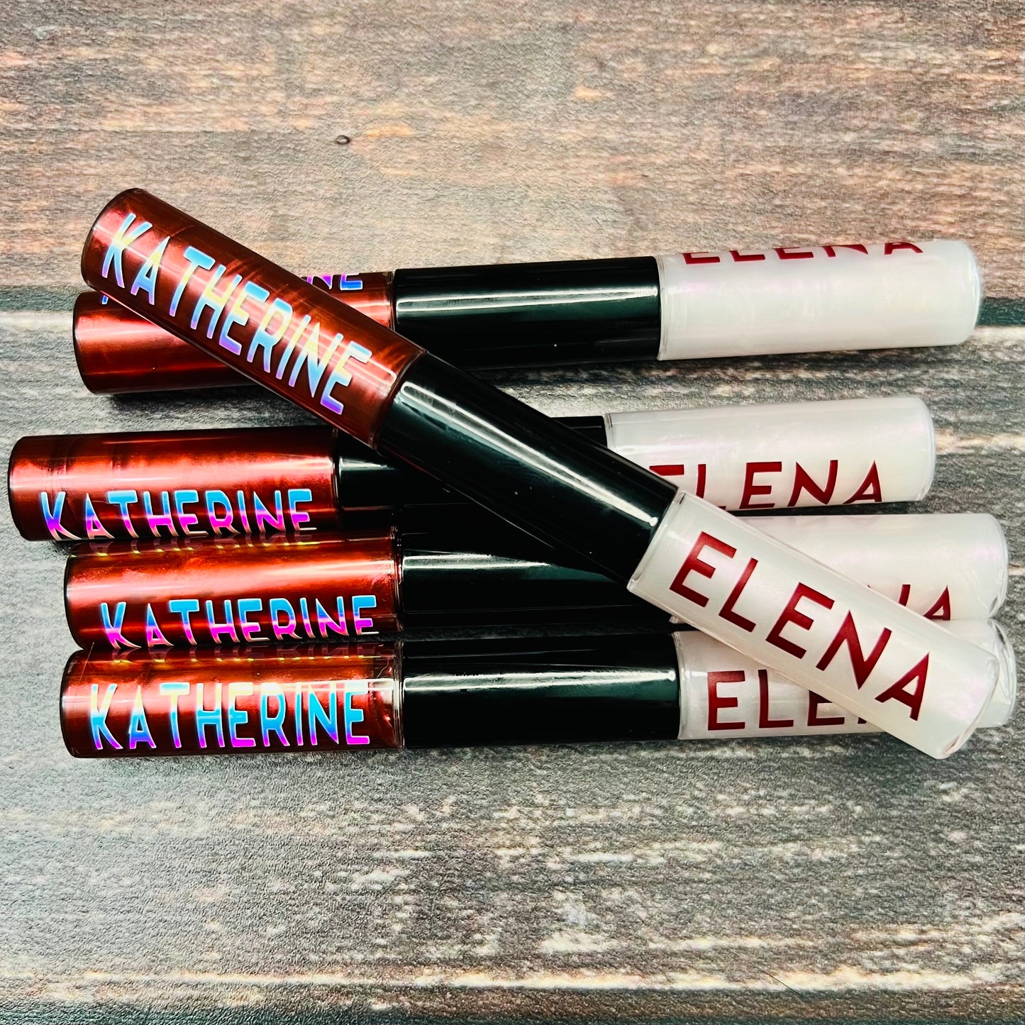 It's Okay to Love Them Both Lip Glosses (TVD Inspired)