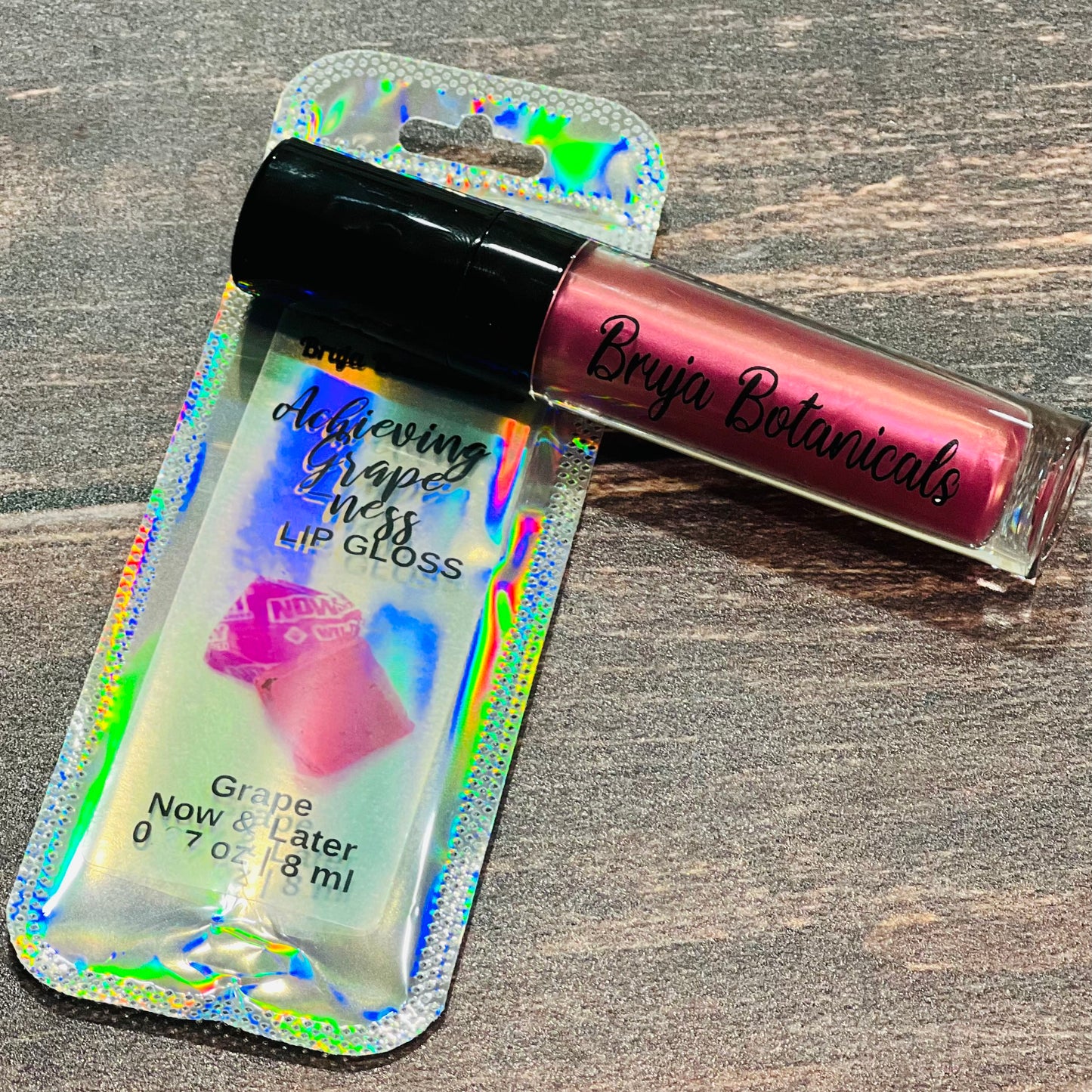 Achieving Grape-ness Lip Gloss