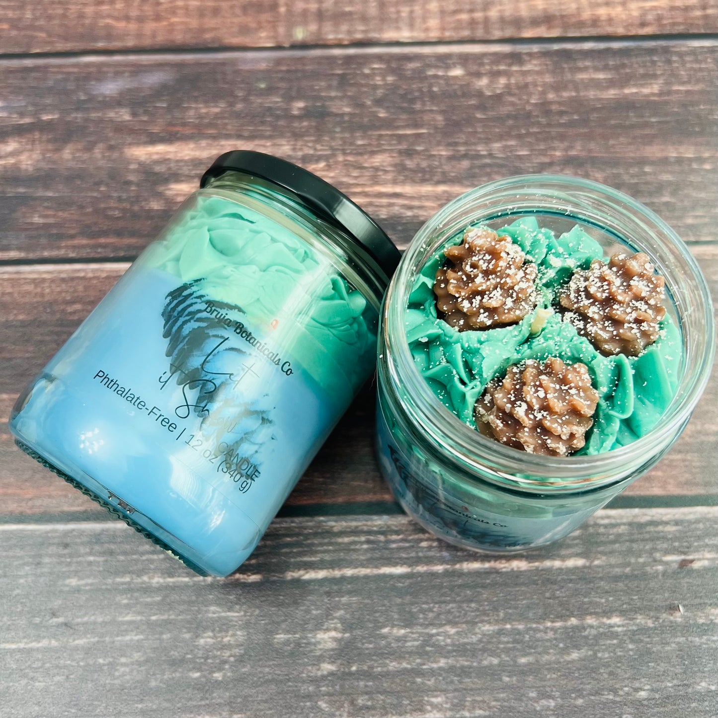 Let it Snow Whipped Candle