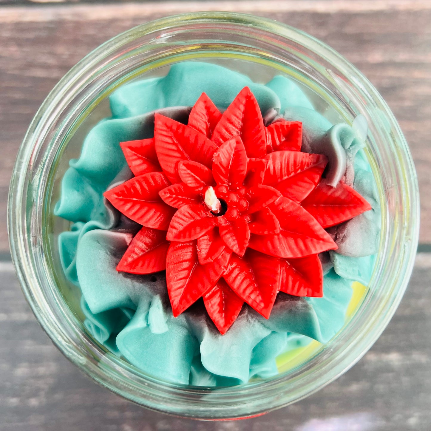 Joyful Wishes Whipped Candle