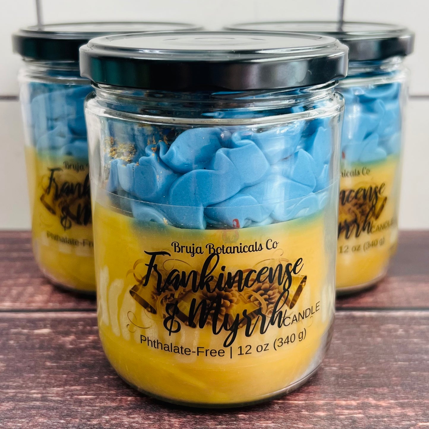 Frankincense & Myrrh Whipped Candle