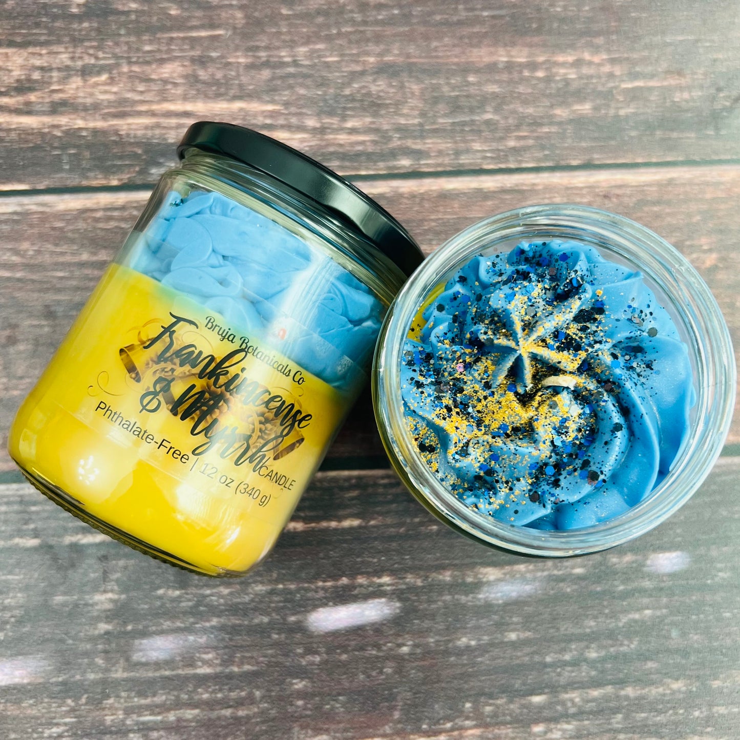 Frankincense & Myrrh Whipped Candle
