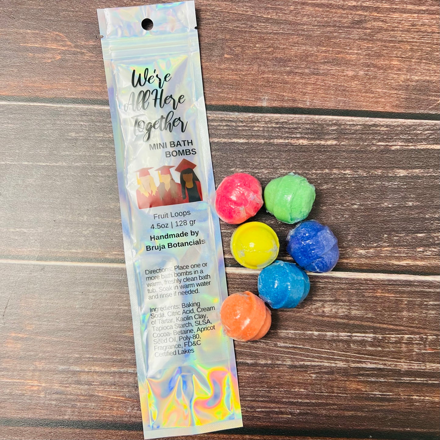 We're All Here Together Mini Bath Bombs (TVD Inspired)