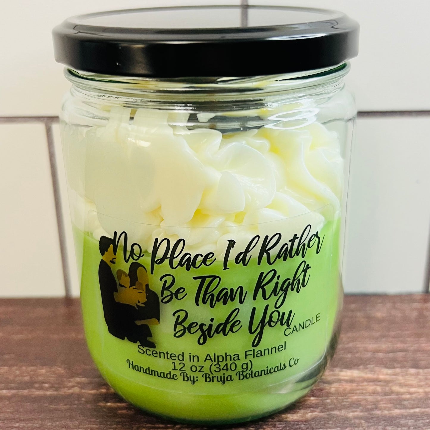 No Place I'd Rather Be Than Right Beside You Whipped Candle (TVD inspired)