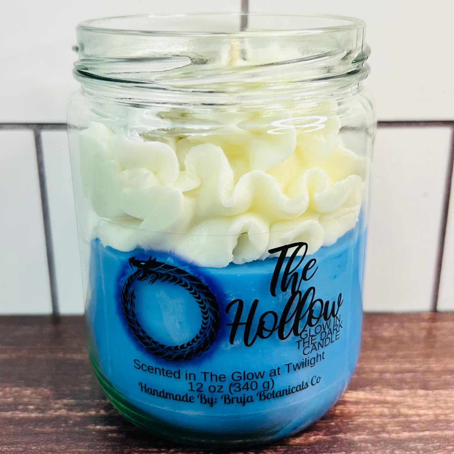 The Hollow Glow in the Dark Whipped Candle (TVD inspired / Limited Edition)