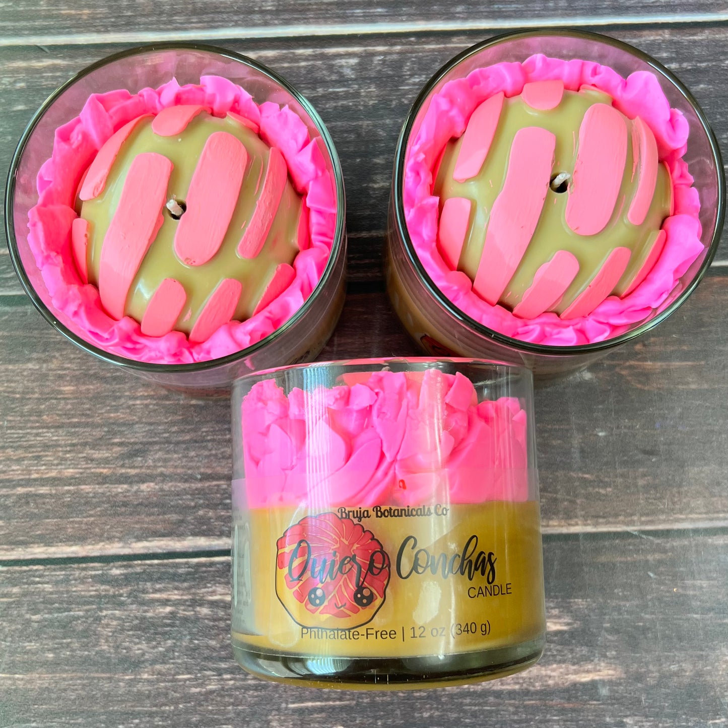 Quiero Conchas Whipped Candle