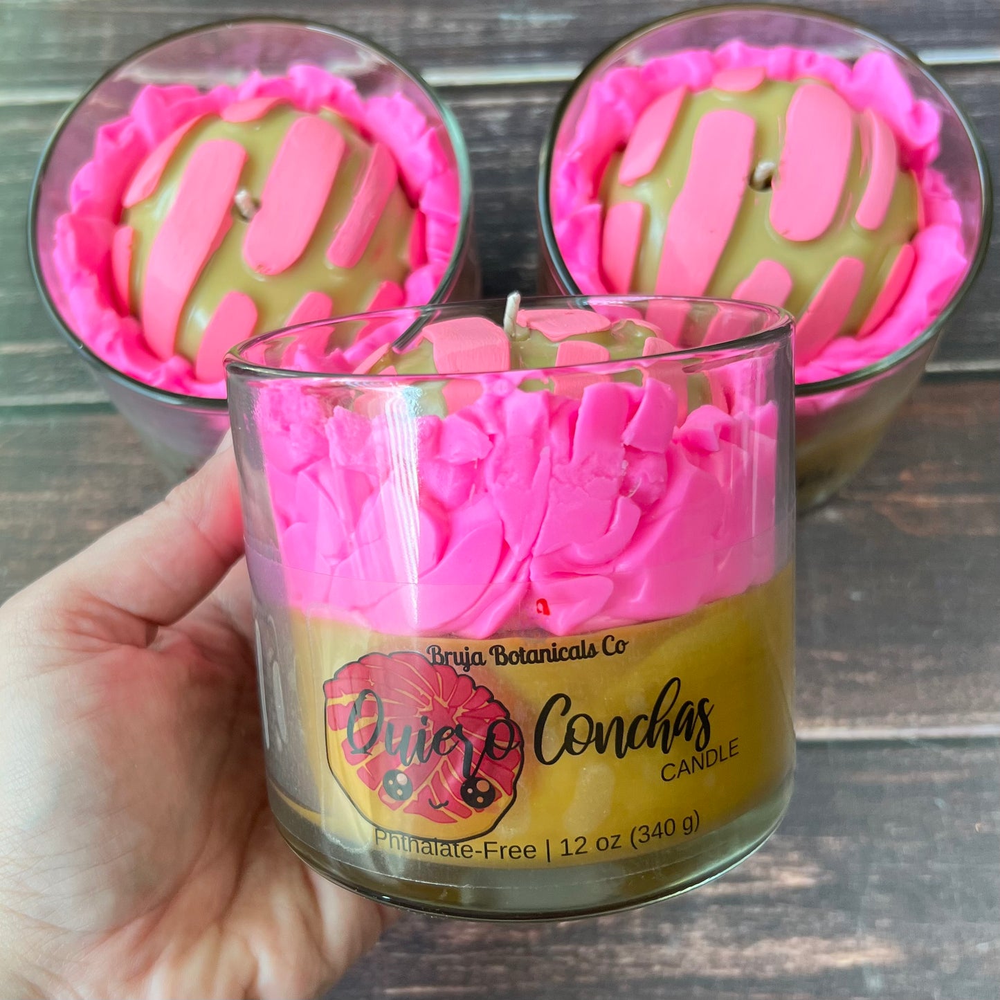Quiero Conchas Whipped Candle