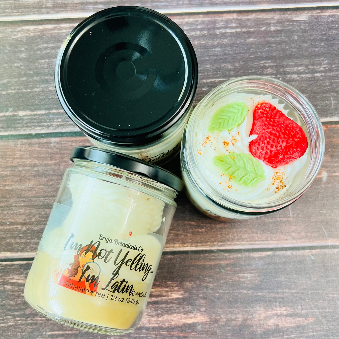I'm Not Yelling... I'm Latin Whipped Candle