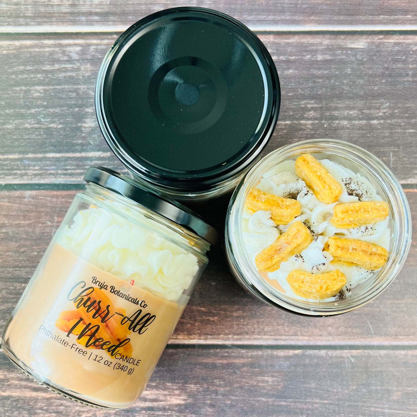 Churr-All I Need Whipped Candle