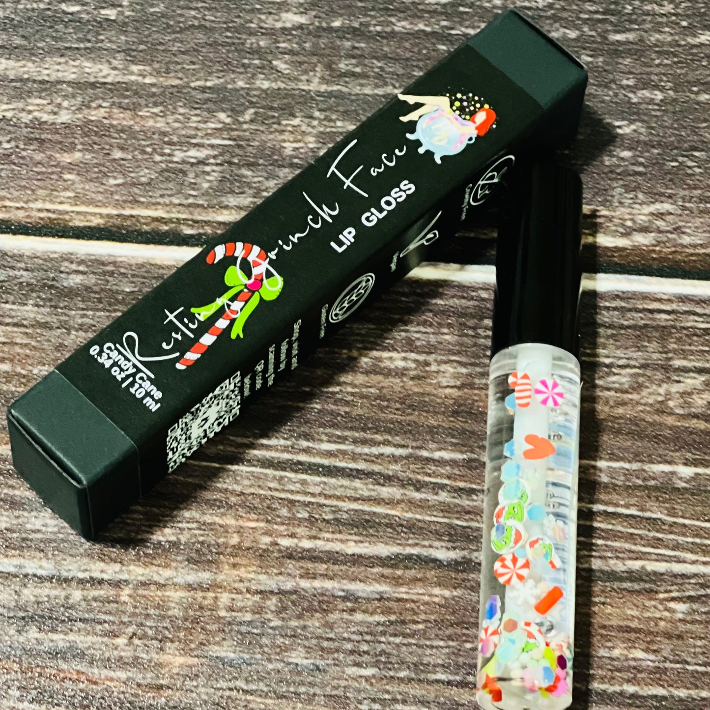 Resting Grinch Face Lip Gloss (Limited Edition)