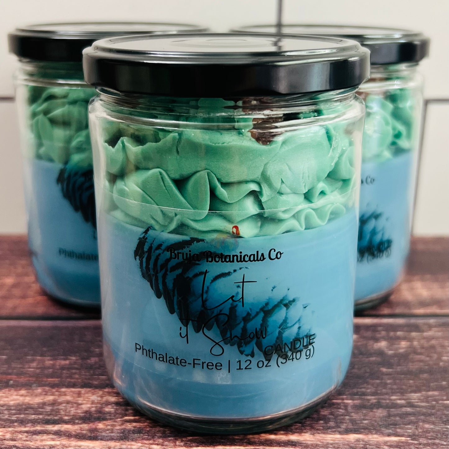 Let it Snow Whipped Candle