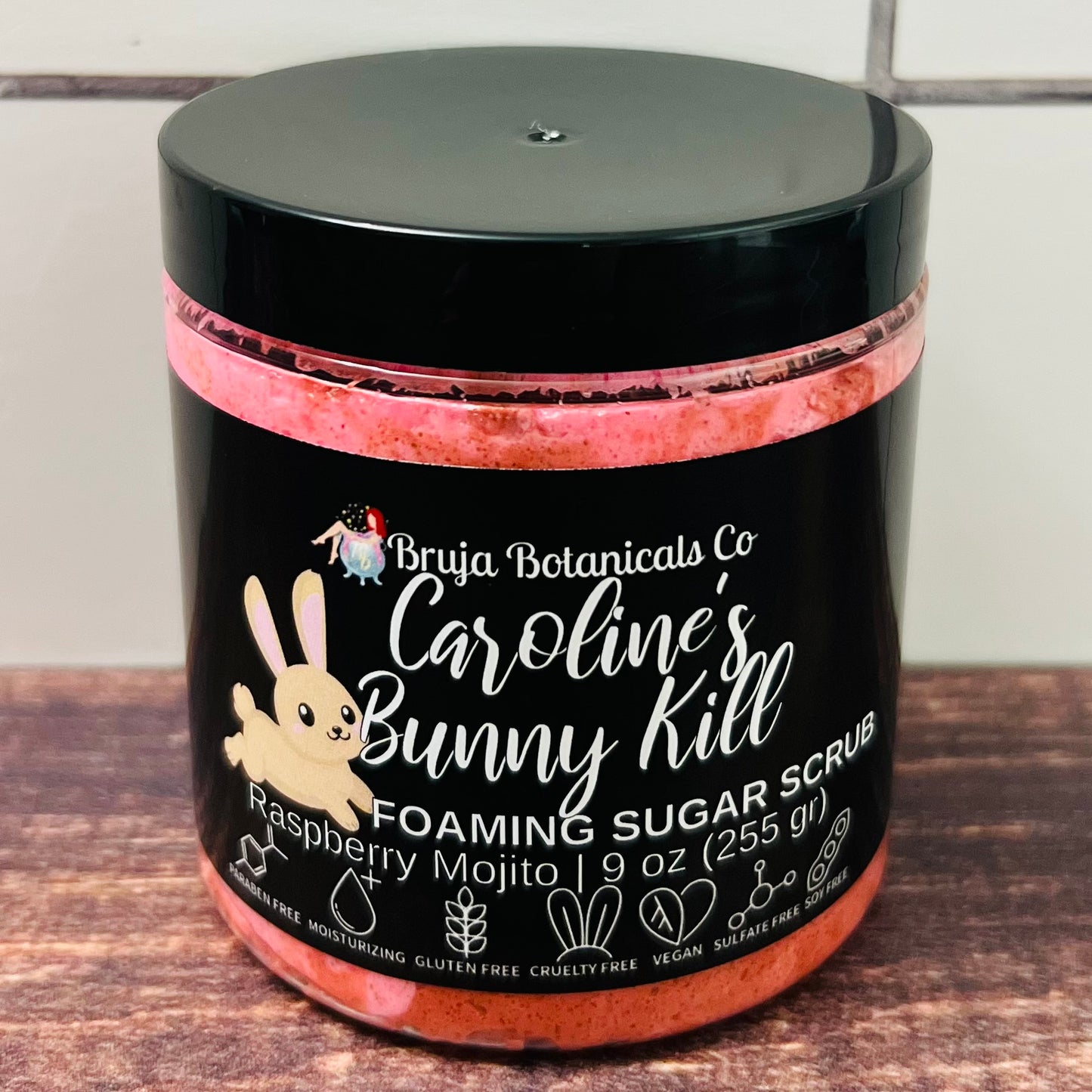 Caroline's Bunny Kill Foaming Sugar Scrub (TVD inspired)