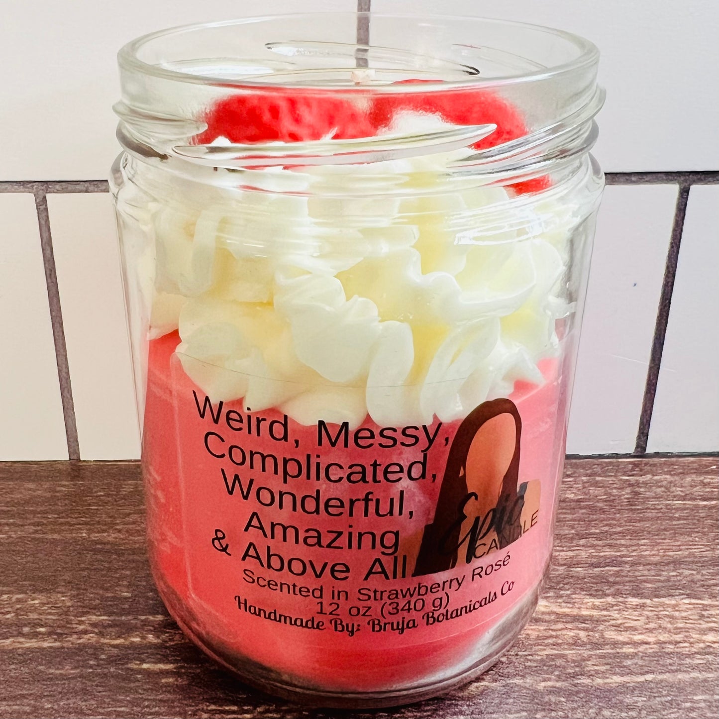 Weird, Messy, Complicated... EPIC! Whipped Candle (TVD inspired)