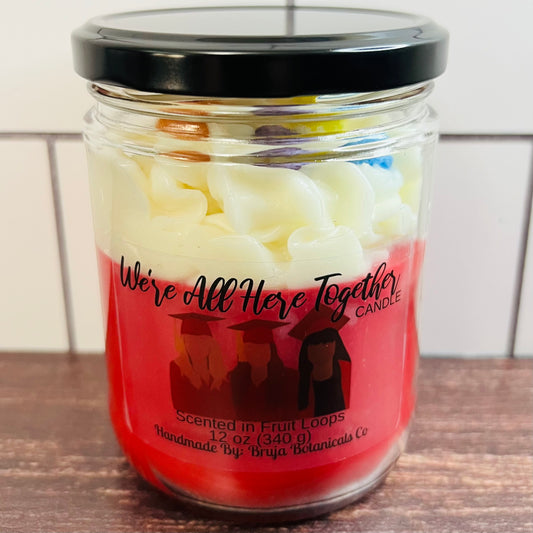 We're All Here Together Whipped Candle (TVD inspired)