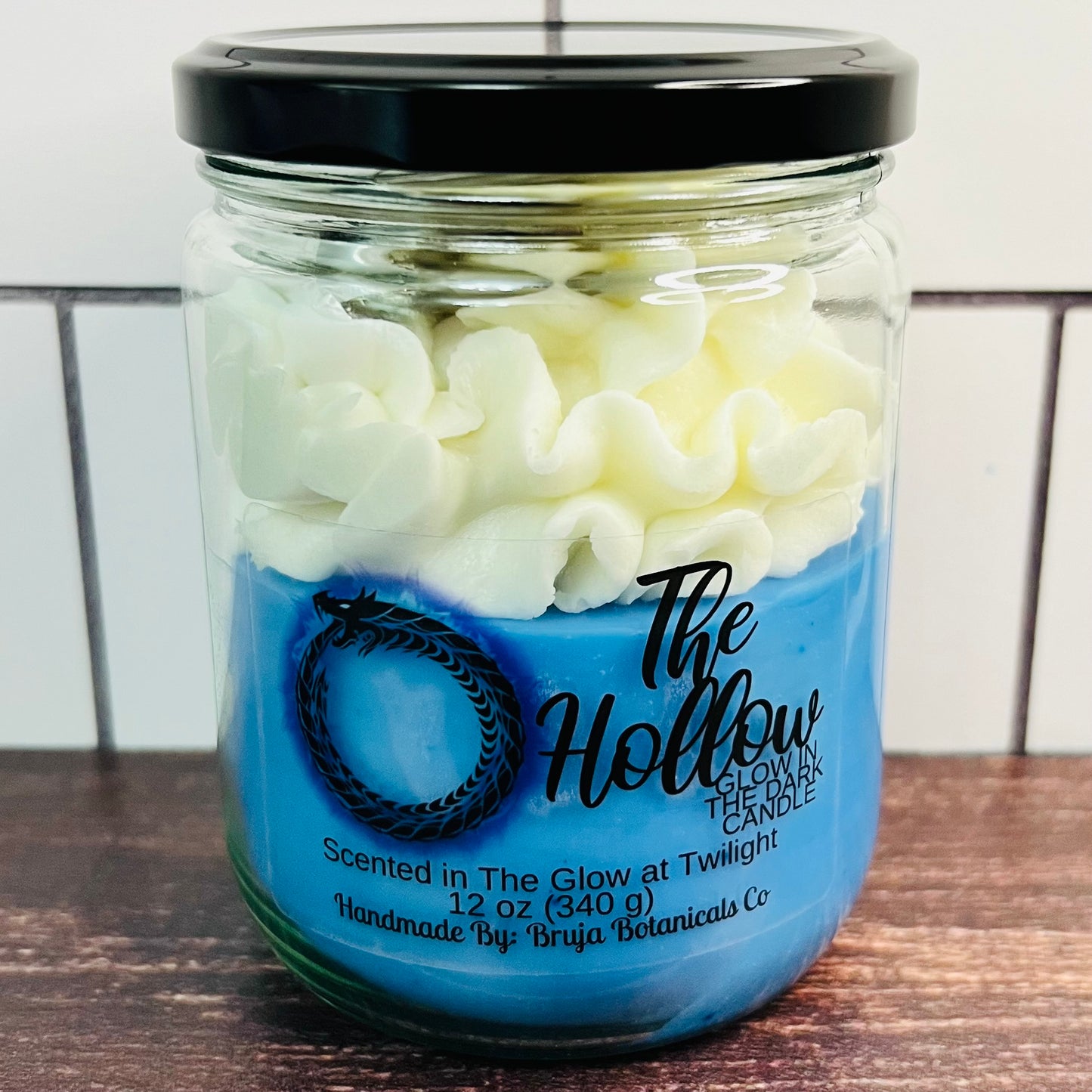 The Hollow Glow in the Dark Whipped Candle (TVD inspired / Limited Edition)