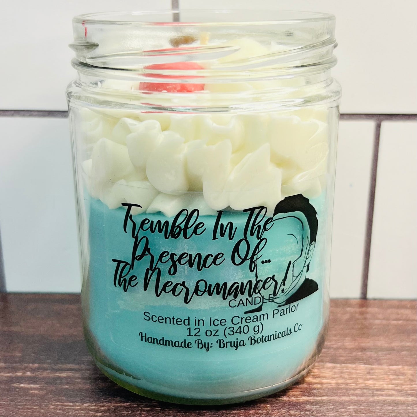 Tremble in the Presence of The Necromancer! Whipped Candle (TVD inspired)