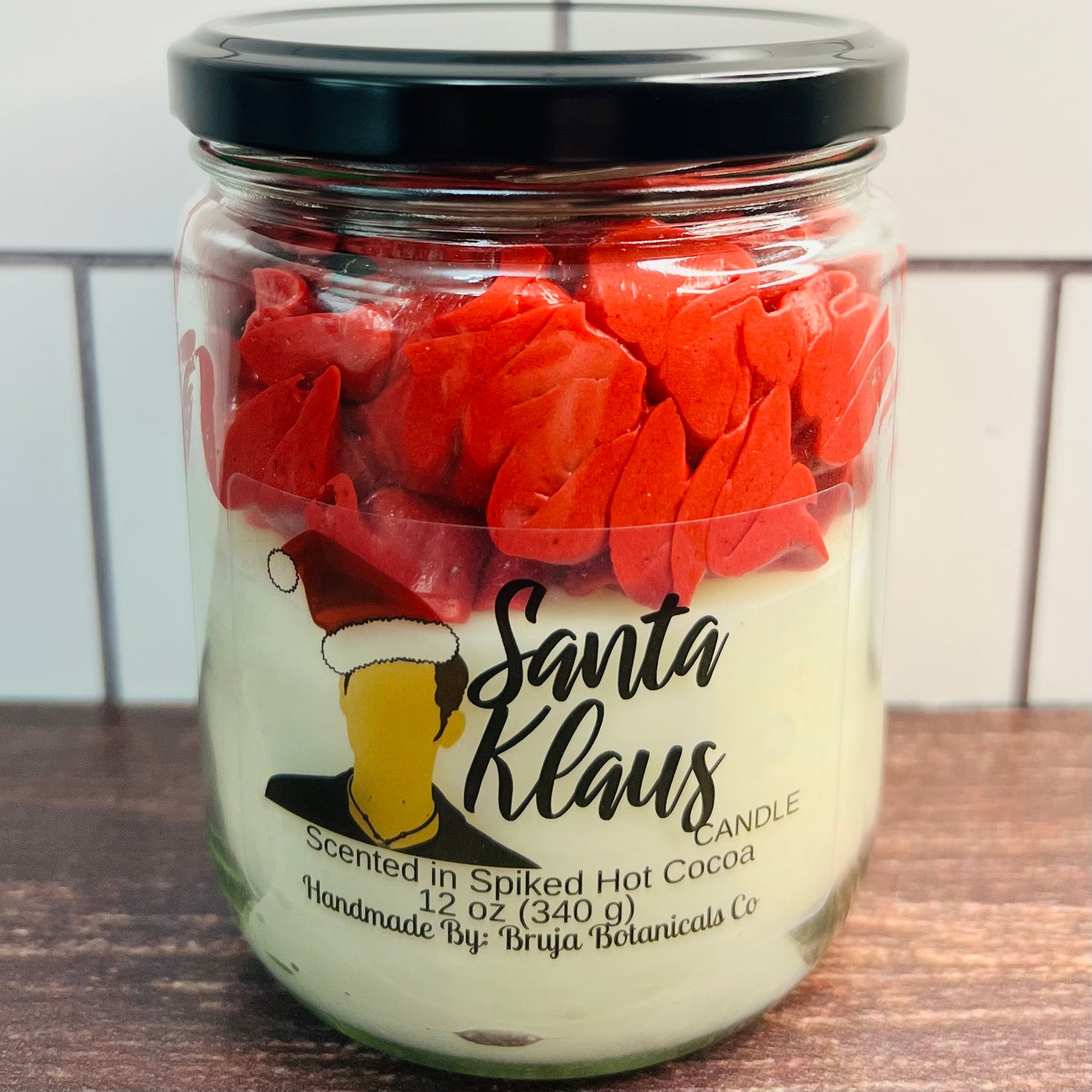 Santa Klaus Whipped Candle (TVD inspired)