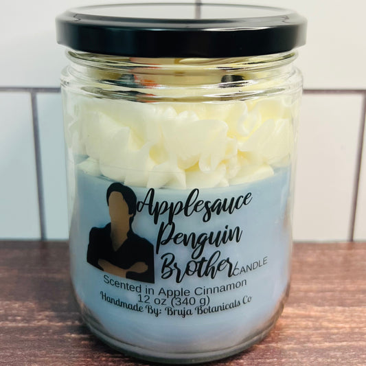 Applesauce Penguin Brother Whipped Candle (TVD inspired)