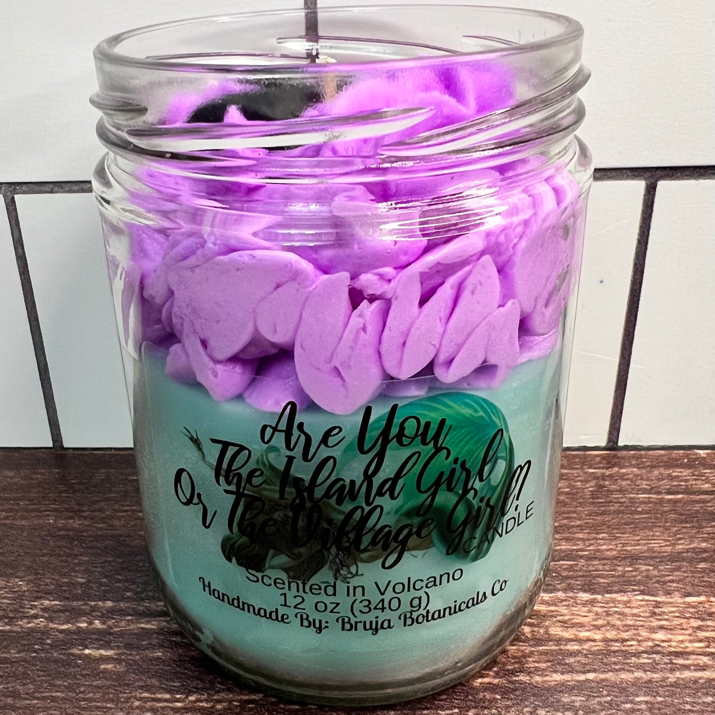 Are You The Island Girl Or The Village Girl Whipped Candle (TVD inspired)