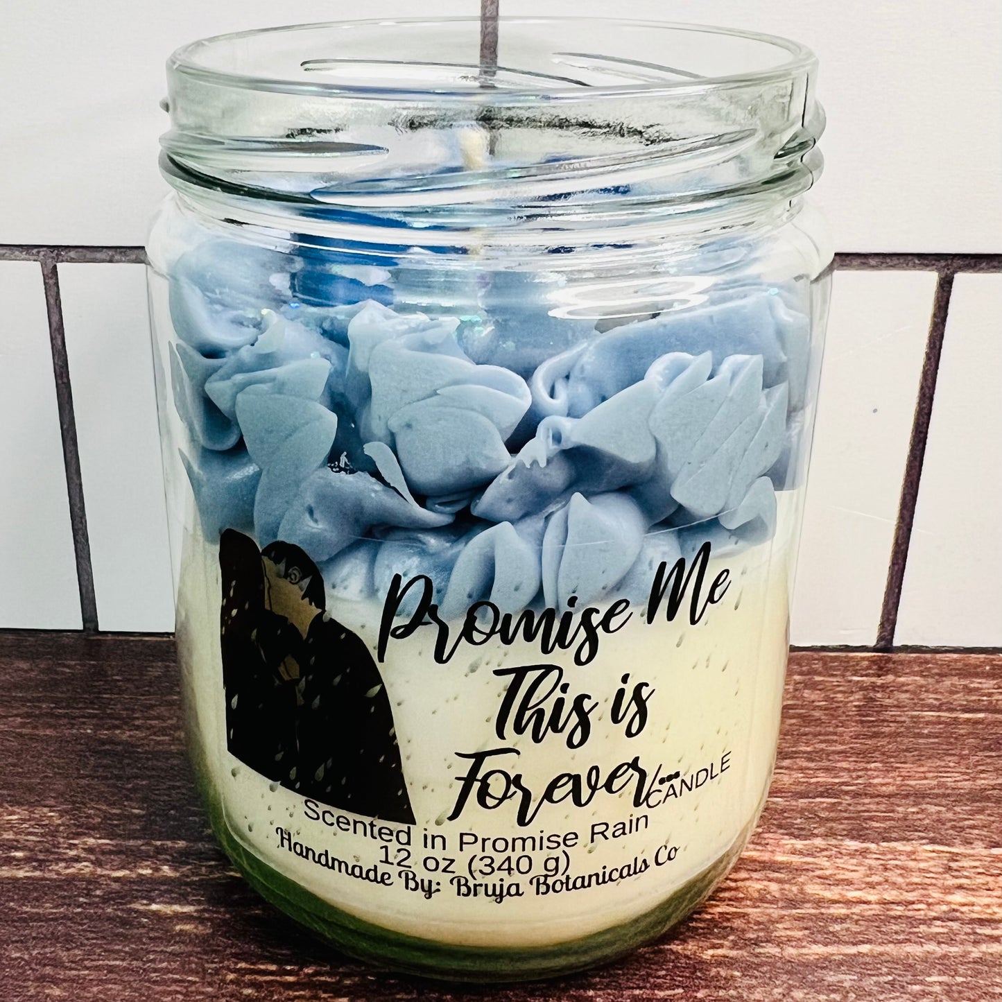 Promise Me This is Forever… I Promise Whipped Candle (TVD inspired)